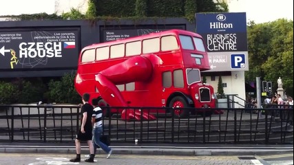 London Booster Bus..