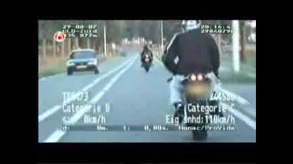 Police Chase Suzuki Gsx vs. Vw Passat V6 Holland - passat