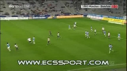 09.04.2010 1860 Мюнхен 3 - 1 Арминия Билефелд