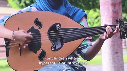 Music therapy for children in war