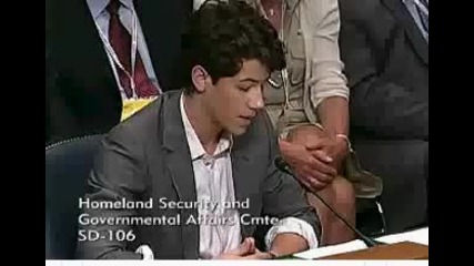 Nick Jonas Speaks Out to the Committee About Finding the Cure of Type 1 Diabetes