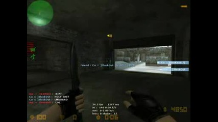 Counter - Strike Knife 1v5 ace clutch