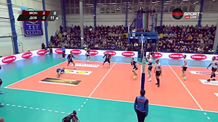 ВК Монтана - ВК Добруджа 3:1 /25:20, 26:24, 22:25, 25:19/
