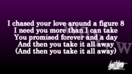 Ellie Goulding - Figure 8 Lyrics