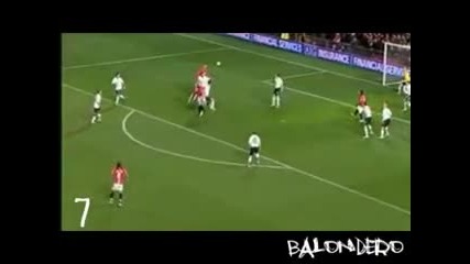 Cristiano Ronaldo - Top 10 Goals - 2007 - 08