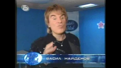 Васил Найденов каза, че Нора пя най - добре във филмовия концерт - music idol 2 - 15.04.2008 Hq 