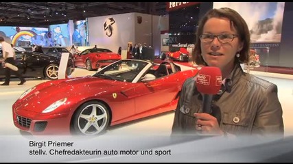 Бруталното Ferrari В Париж 