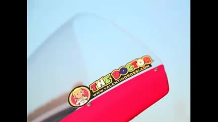 Valentino Rossi тества Ducati 1198 Sbk!