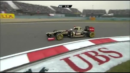Formula 1 - Chinese Grand Prix Qualifying (2012) Part 3/3