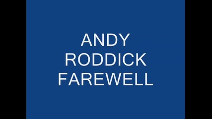 Andy Roddick - Tribute!