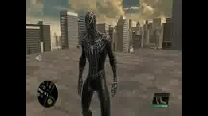 Spider Man Web Of Shadows Symbiote Death Shadow Mod Skin (wi
