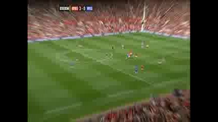 Man United 3 - 0 Wigan (ronaldo Goal)