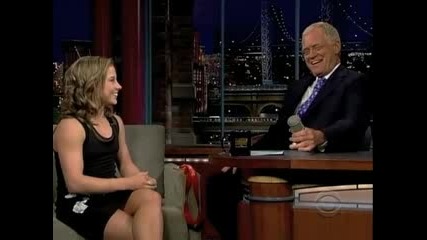 Shawn Johnson On David Letterman Part 2