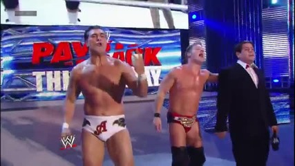 Chris Jericho & Alberto Del Rio vs. Dolph Ziggler & Big E Langston Smackdown, June 14, 2013