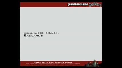 Gta San Andreas Mission 28 - Badlands