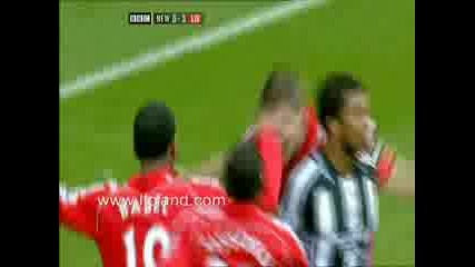 Ryan Babel Vs Newcastle United