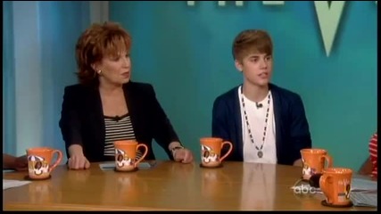 Justin Bieber on The View June 23, 2011