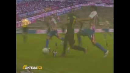 Sporting Gijon 0 vs Barcelona 1 02.10.2011