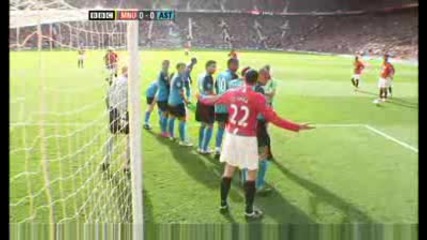 Ман.ю. - Астън Вила 1:0 (c. Ronaldo)