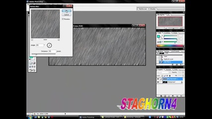 как да направите ефект на дъжд с Photoshop