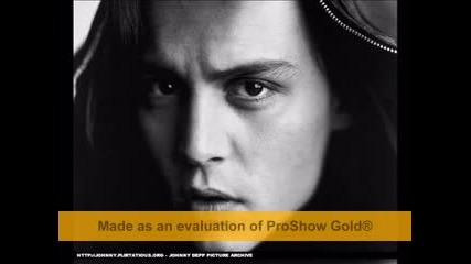 The Black & White Johnny Depp 