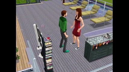 Sims dancing Pitbull - Hey baby =d 