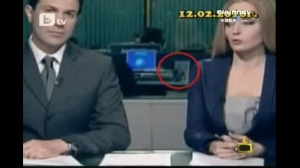 Гавра с Бойко Борисов в Бтв Новините Господари на Ефира 18.02.2010 