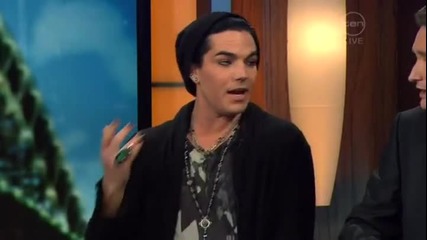 The 7pm Project Australia - Adam Lambert Interview