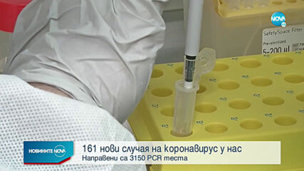 161 са новите случаи на коронавирус
