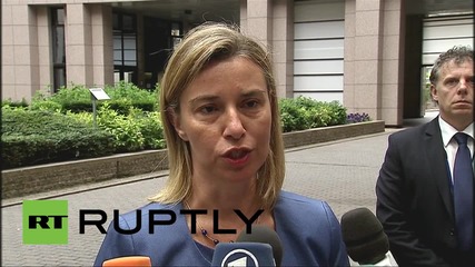 Belgium: Iran talks approach to be used for Middle East peace process - Mogherini
