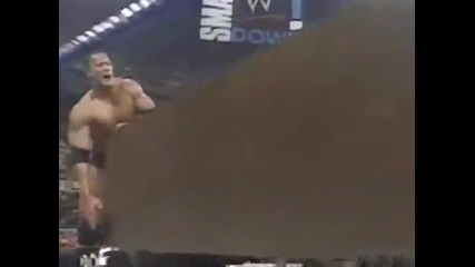 Гробаря и Скалата срещу Братята Дъдли в мач с маси - Wwf / Wwe Smackdown 2000