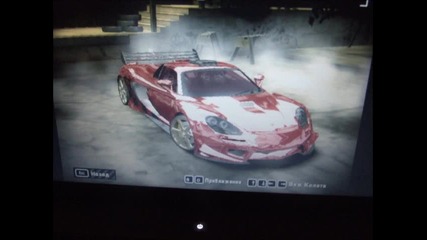 My cars in nfs mw