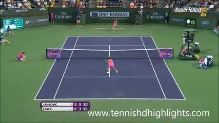Jelena Jankovic vs Sabine Lisicki - Indian Wells 2015