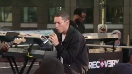 Eminem - Not Afraid Live on Letterman Високо Качество