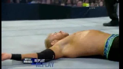Крисчън отново запазва своята титла! | Royal Rumble 2010 |