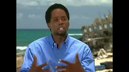 Harold Perrineau - Swedish Interview #1