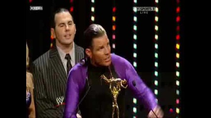 Wwe Slammy Awards - Tifani And Matt Hardy - EXTREME moment of the year