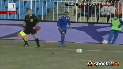 Черноморец - Цска 2:0 !! Голяма грешка при 1-вия гол