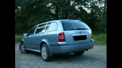 Crash Skoda octavia 