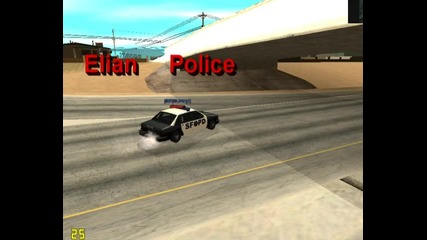 Police and drift race