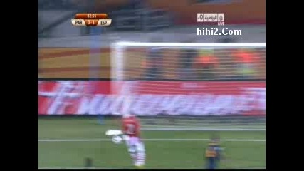 Spain 1 - 0 Paraguay - Villa 