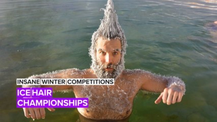 Insane Winter Competitions: Who deserves the hair freezing Championship?