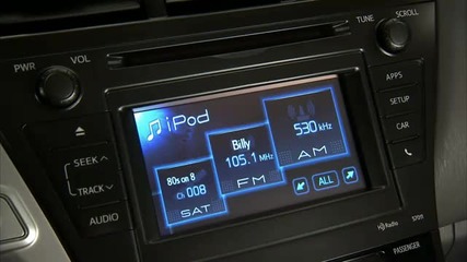 Интериорът На Hовата Toyota Prius 2011 