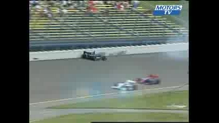 Accident Indy Lights 2008 Ioma 