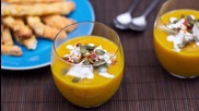 Goodlife: Крем супа с печена тиква и козе сирене
