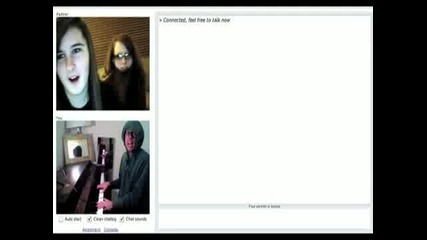 Импровизация с Пиано в Chatroulette