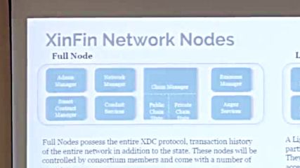 Xinfin.io presented Hybrid Blockchain and Xdc Dev Environment at Nanyang Blockchain Association