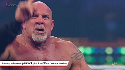 Goldberg shocks Roman Reigns with devastating Spear: WWE Elimination Chamber 2022 (WWE Network Exclusive)