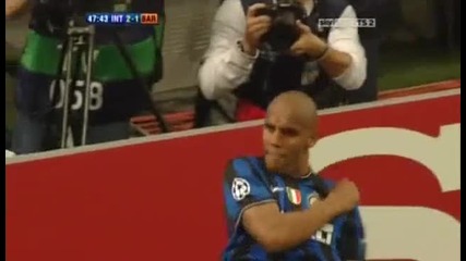 Inter 2 - 1 Barcelona (maicon) 