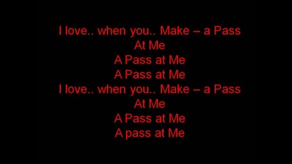Pitbull ft. Timbaland & David Guetta - Pass At Me - Lyrics